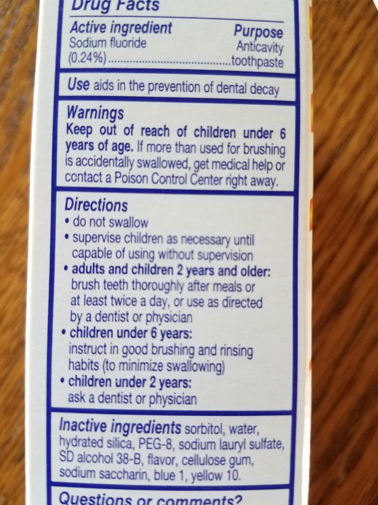 Toxic Toothpaste and Its Health Effects
