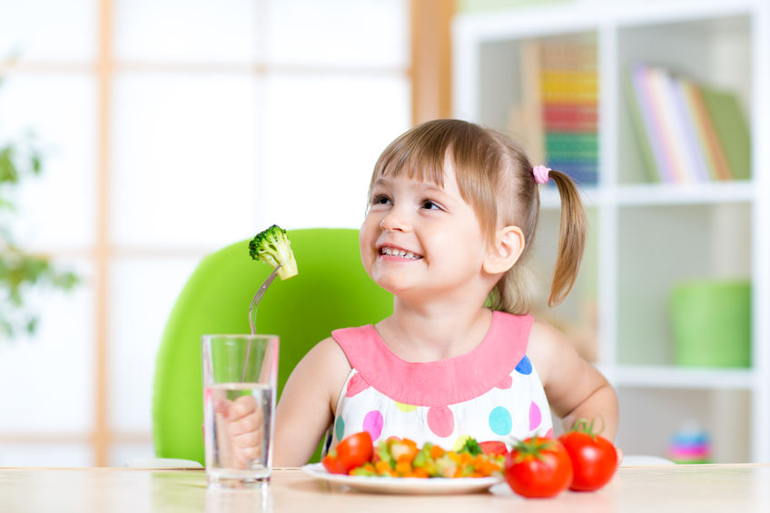 Little girl no longer Picky Eater